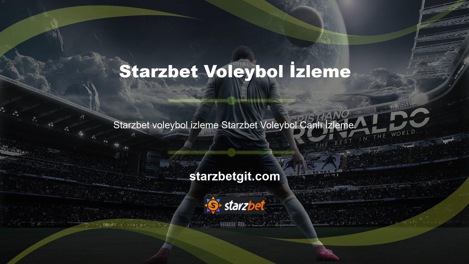 Canlı bahis ve voleybol maçları arasındaki bağlantı, canlı voleybol izlemek için Starzbet kuponlarını kazanma olanakları sayesinde daha sağlam bir şekilde güçlendirildi